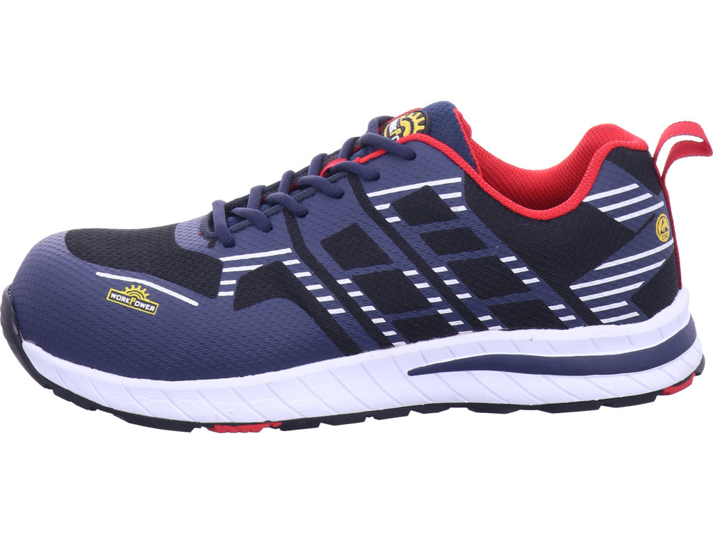 WorkPower Men's Low-Top Safety Shoe S1 Jersey in blue