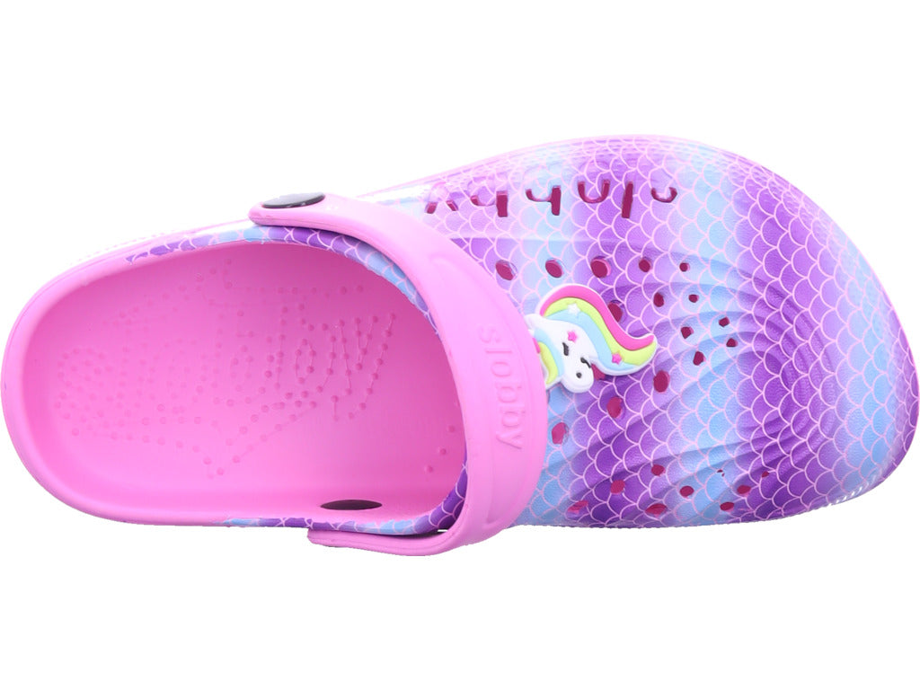 Becker Jungen Pantolette  in pink