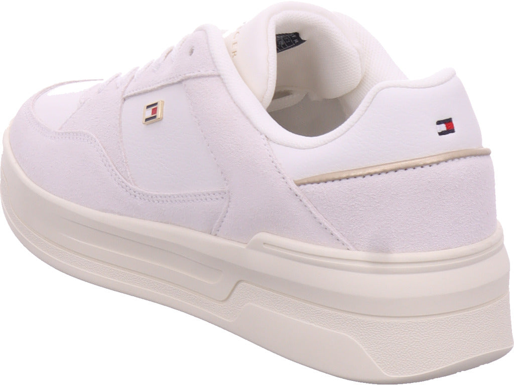Tommy Hilfiger dámské tenisky Essential Basket v bílé barvě