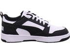 Puma boys' low-top shoe Rebouns V6 Lo Jr in black