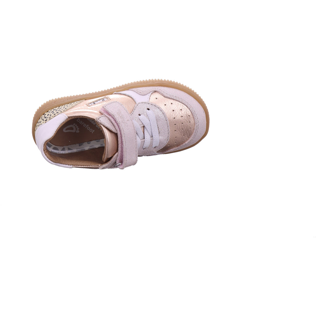 Lurchi dívčí polobotky Fejsca Barefoot v růžové barvě
