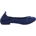 Marco Tozzi women's ballerina shoes in blue