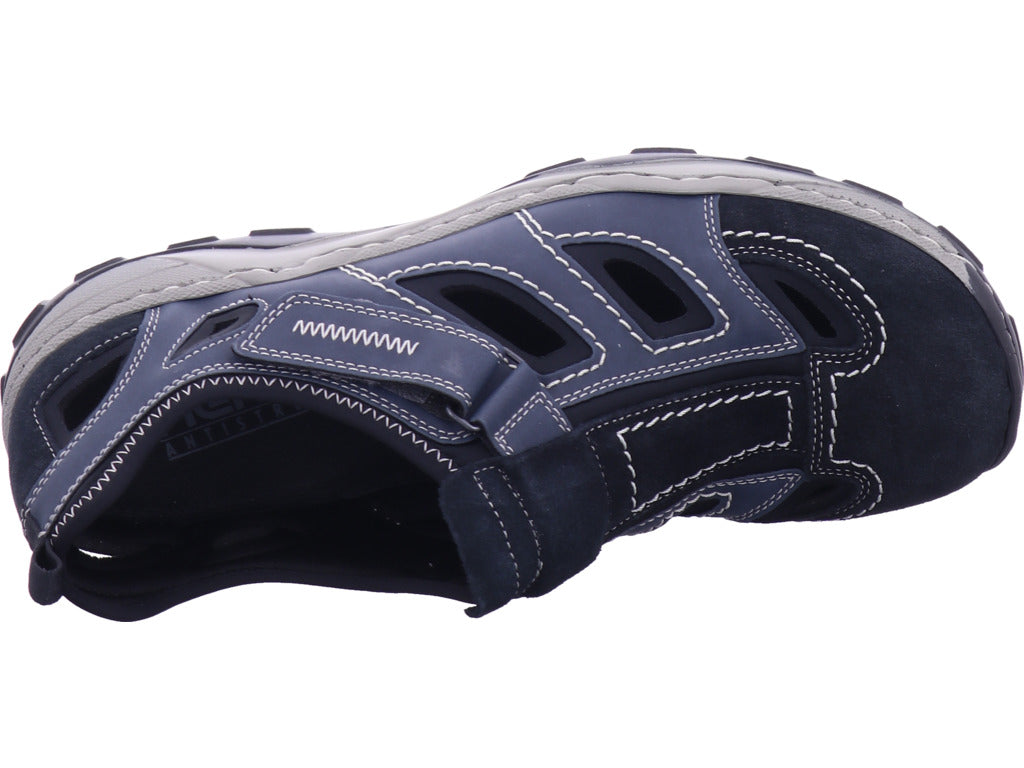 Rieker Herren Slipper  in blau