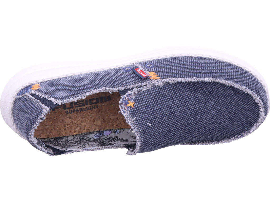 Fusion Herren Slipper  in blau