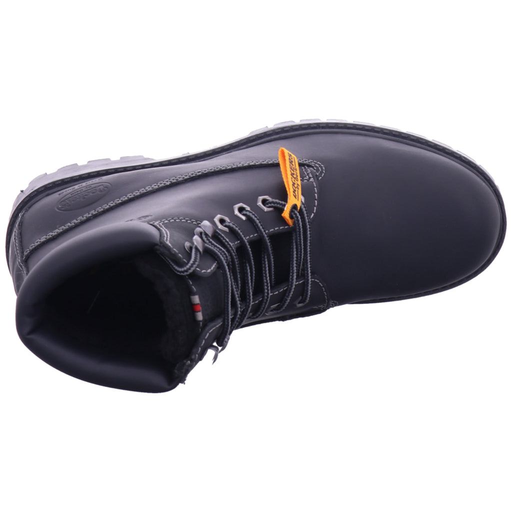 Dockers Herren Stiefel  in schwarz