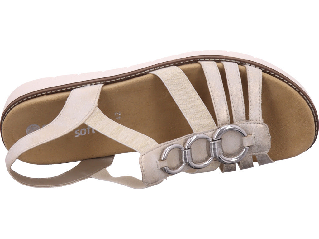 Remonte Damen Sandale Remonte Sandale in beige