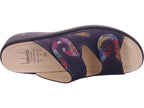 Belvida Damen Pantolette  in blau