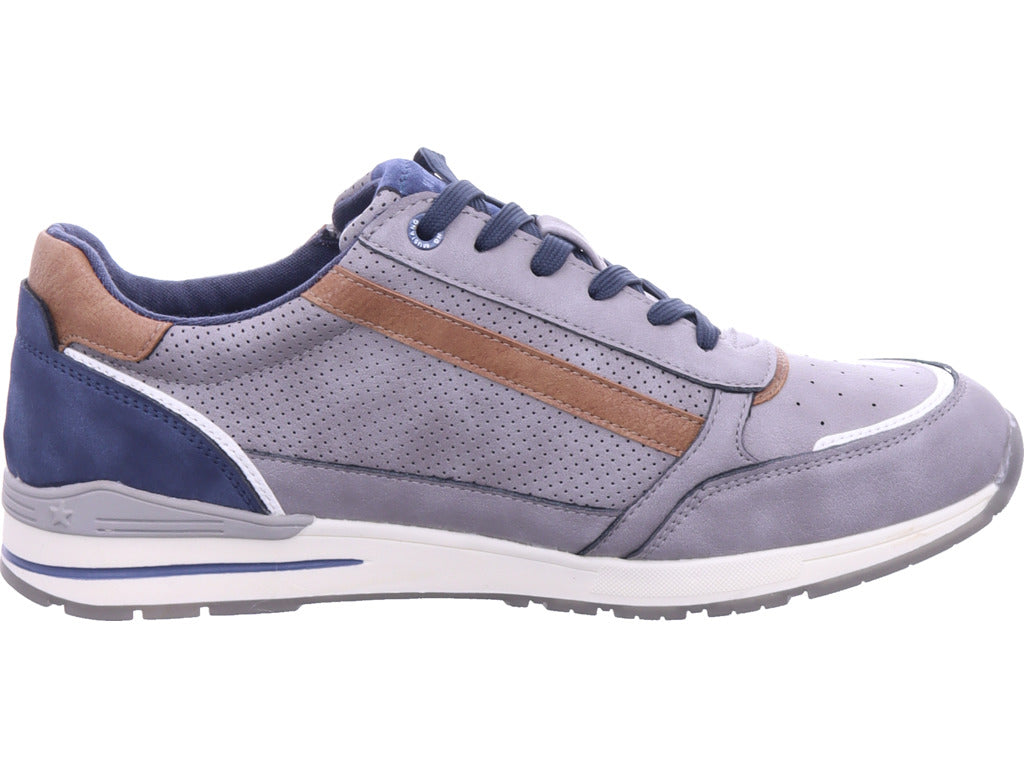 Mustang Men's Half Shoe in Grey