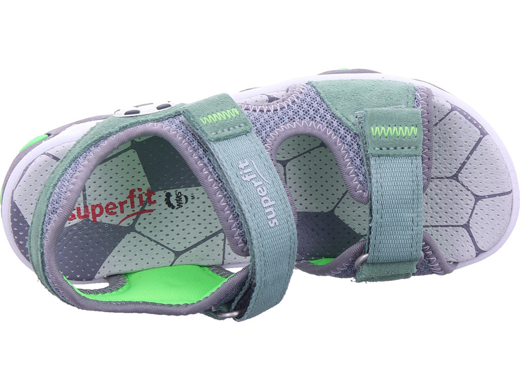 Superfit Jungen Sandale \ Mike 3.0 in grün