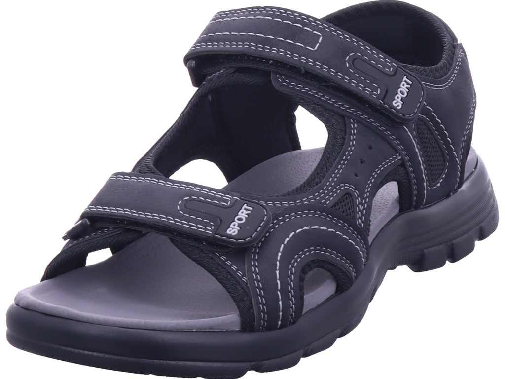 Becker Herren Sandalette  in schwarz