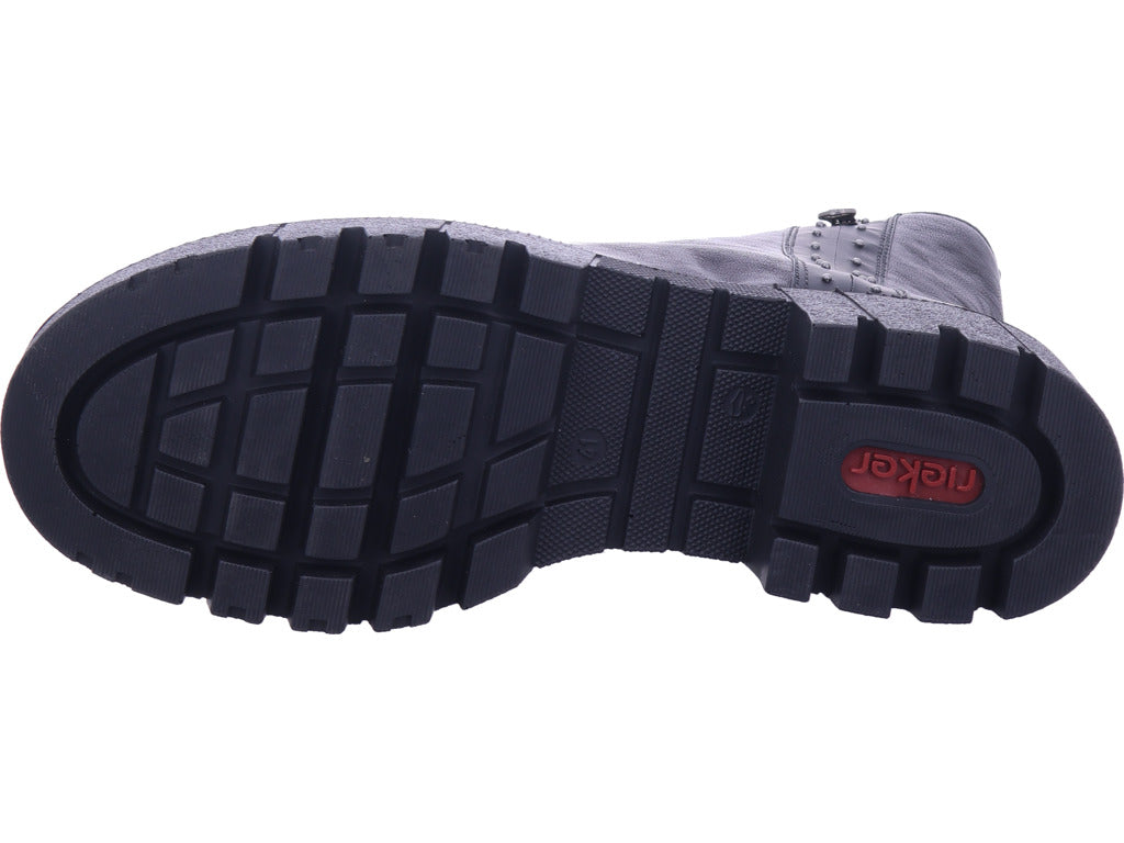 Rieker Damen Stiefel Hwk Damen Stiefel in schwarz