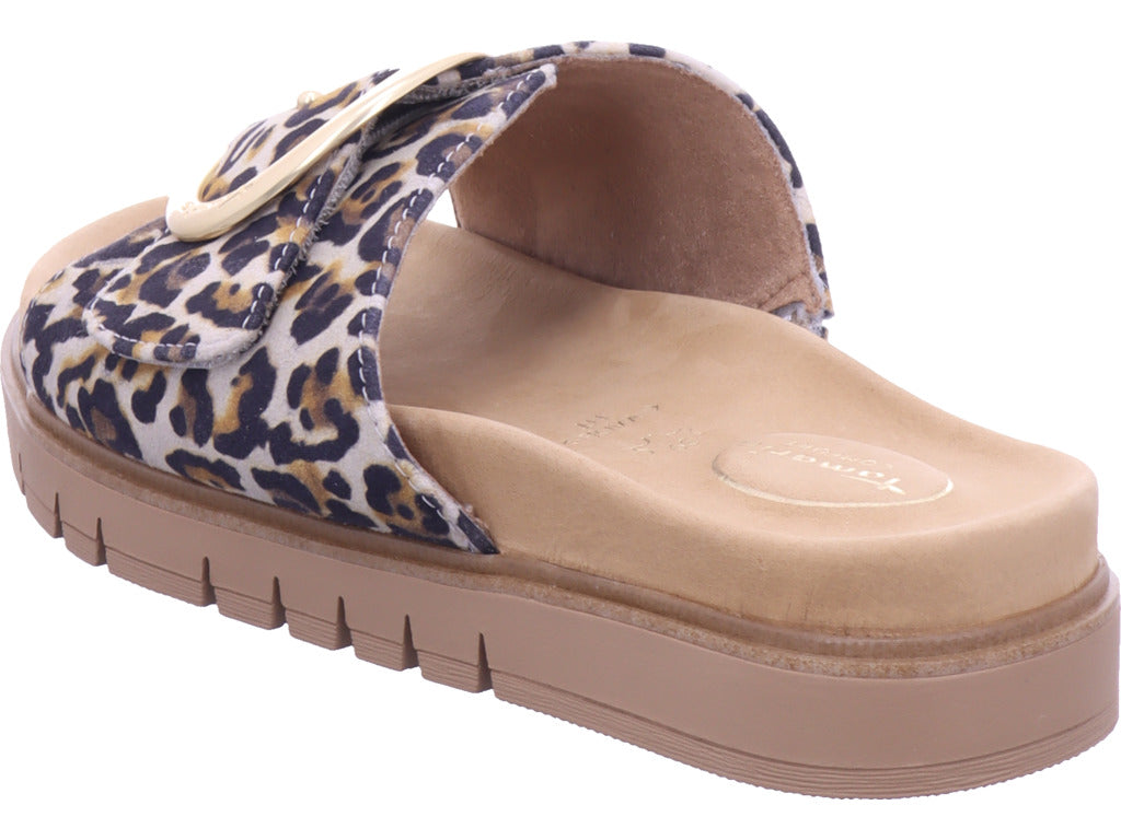 Jana Damen Pantolette M8710642 in braun
