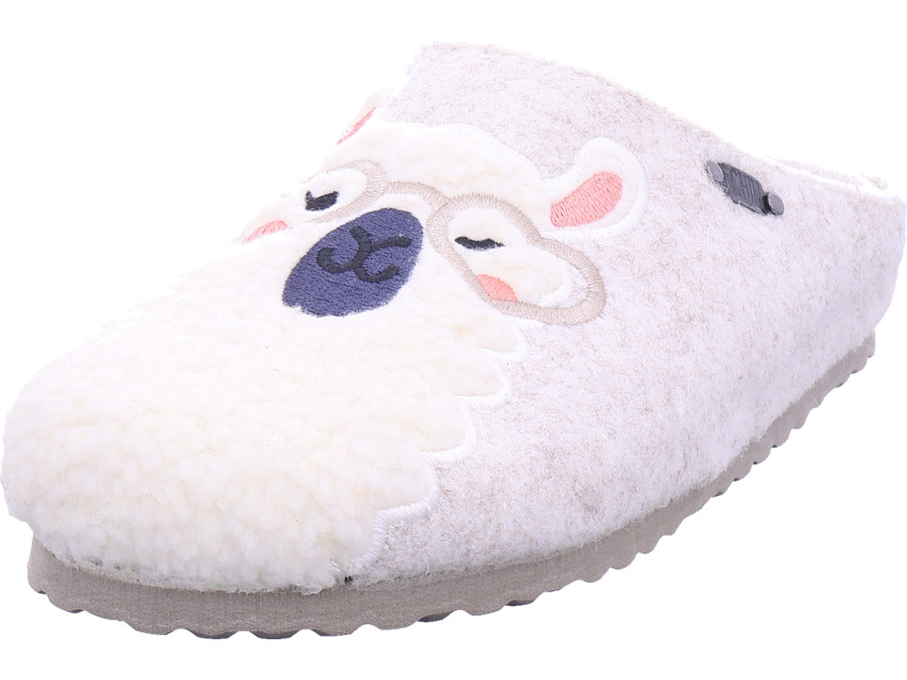 Indigo Damen Pantolette  in weiß