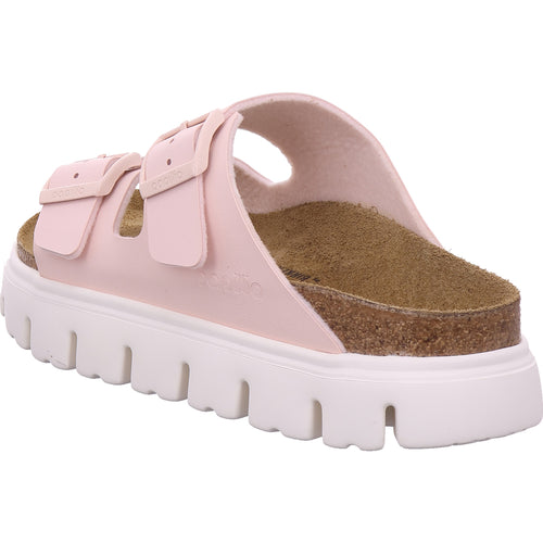 Birkenstock Damen Pantolette Arizona Pap Chunky in rose