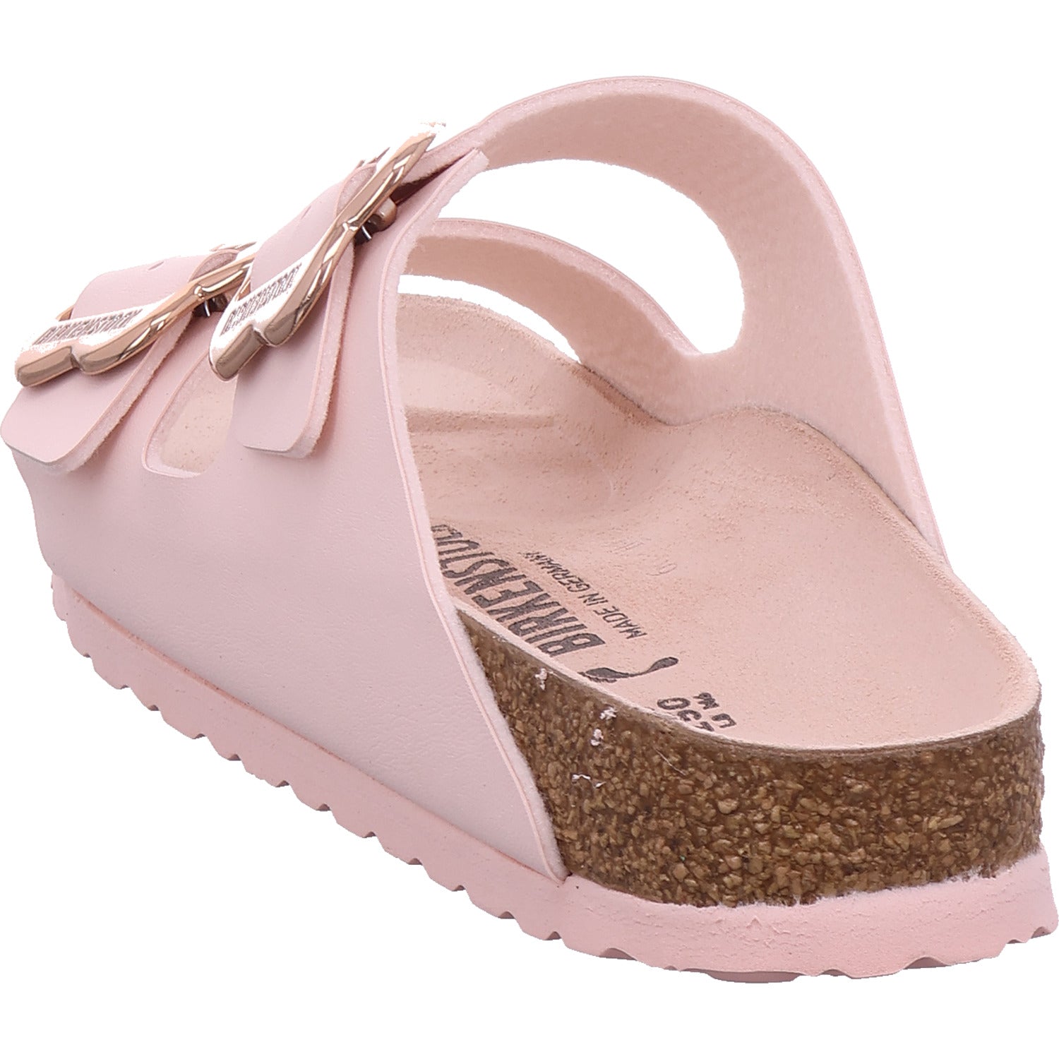 Birkenstock Mädchen Pantolette Arizona Flower Buckle in rose