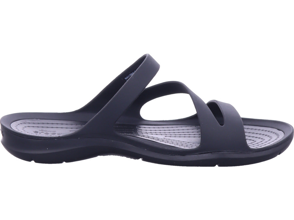 Crocs Damen Pantolette Swiftwater Sandal W in schwarz