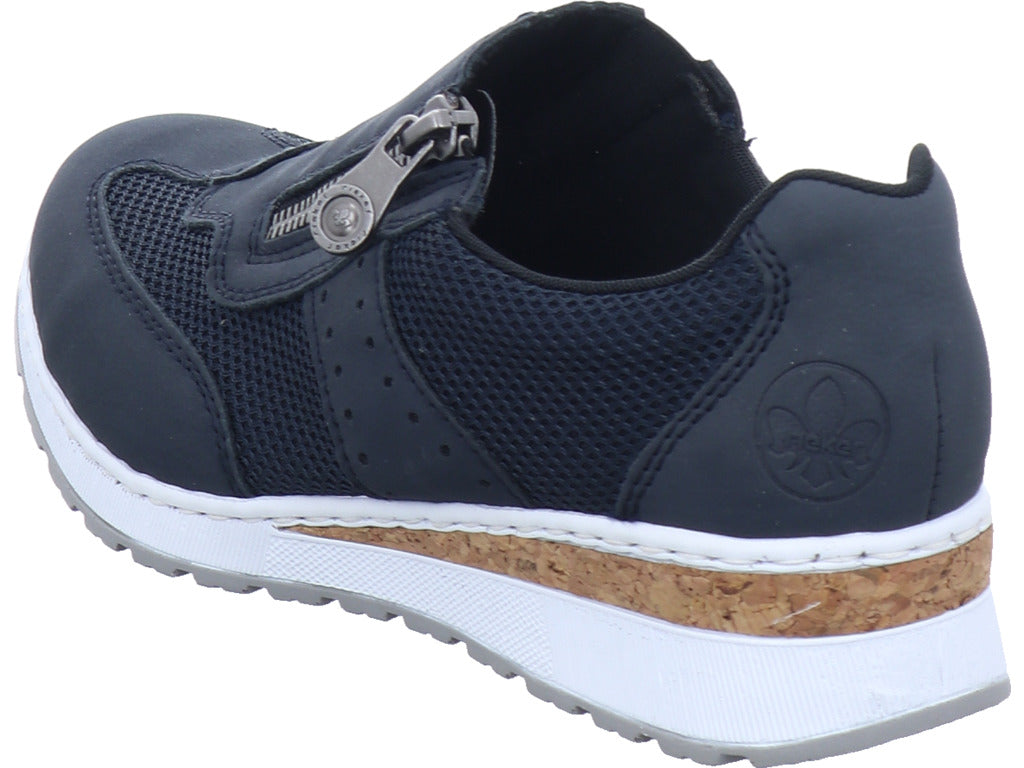 Rieker Women's Slip-On Shoes, Women's Flats in Blue