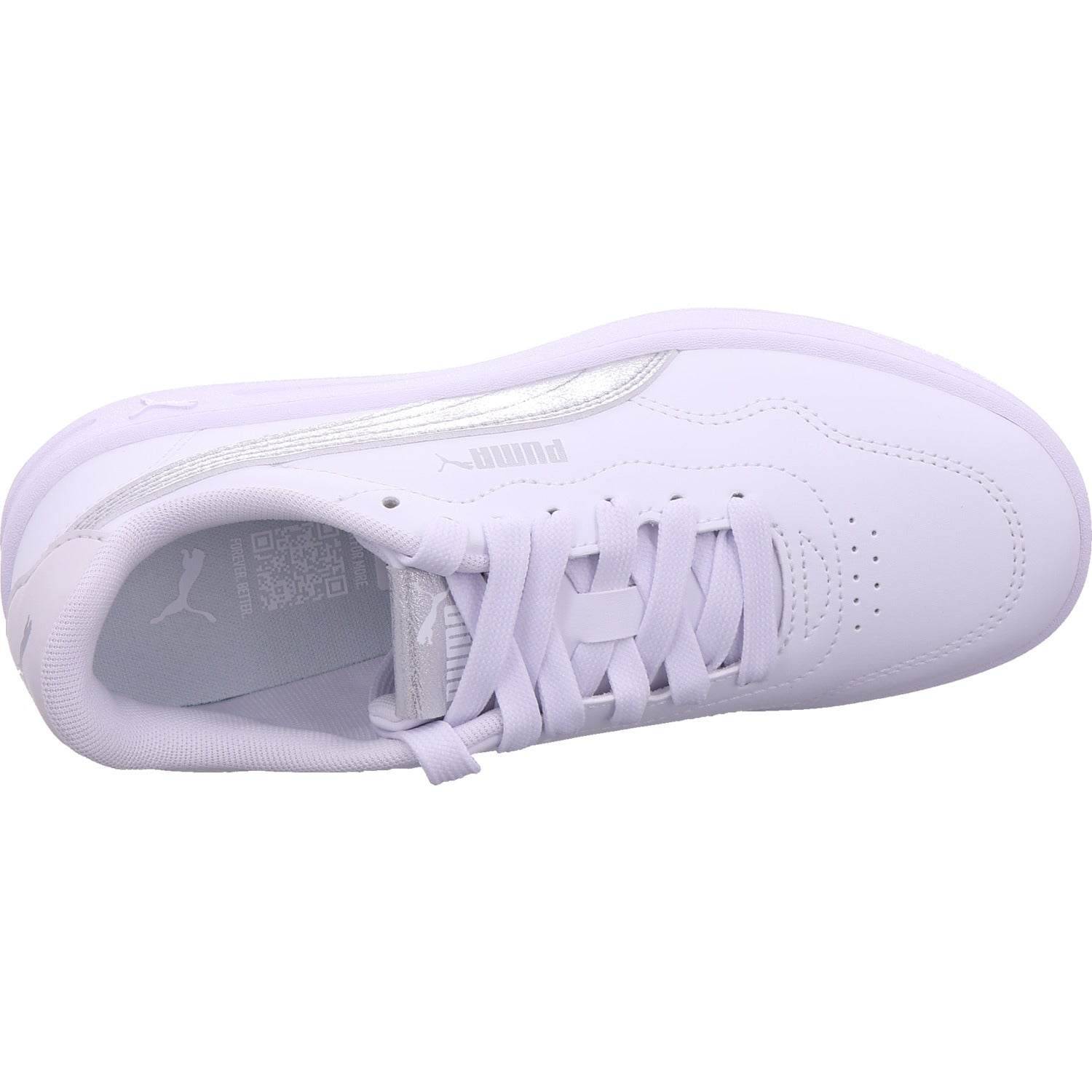Dámské tenisky Puma Court Lally Metallic Whisper v bílé barvě