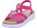 Rieker Damen Sandalette Fsk Damen Sandalen in pink