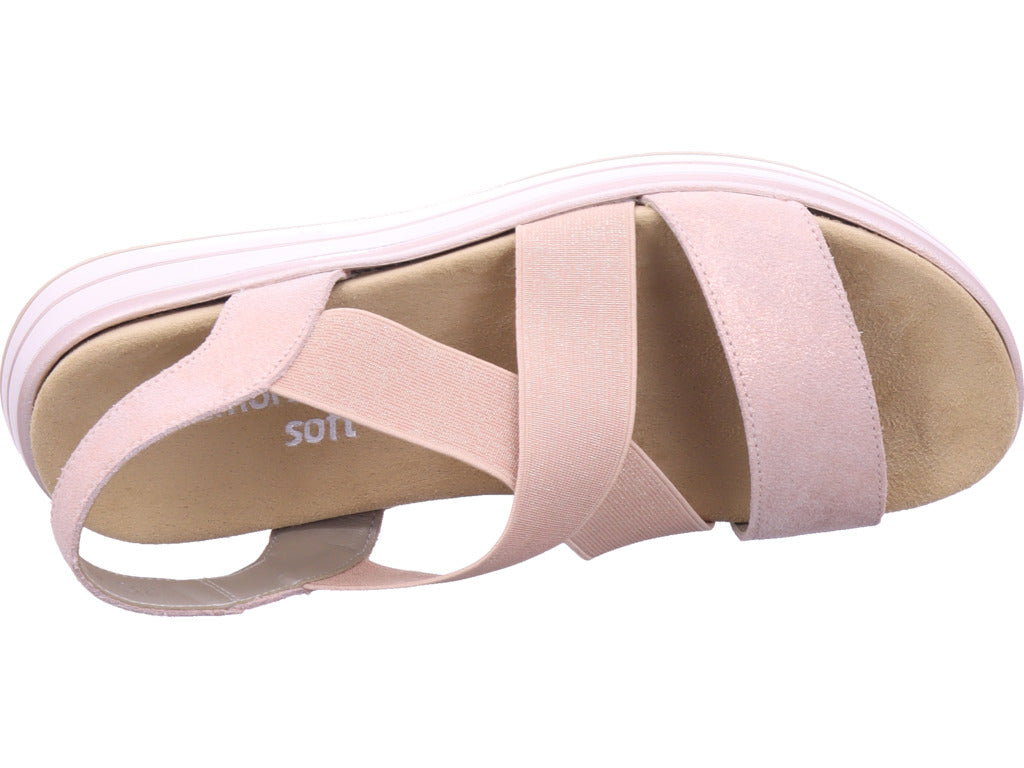 Remonte Damen Sandalette Remonte Sandale in rose