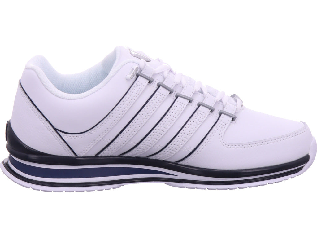 K-Swiss pánské polobotky v bílé barvě