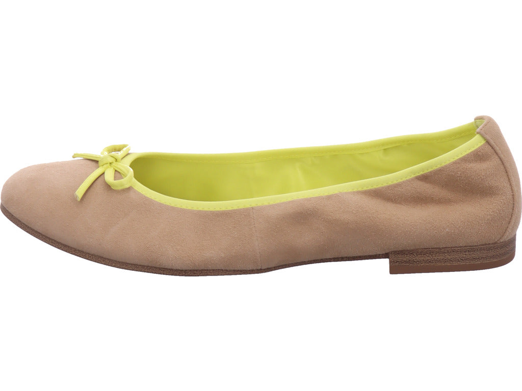 Tamaris Damen Ballerina  in beige