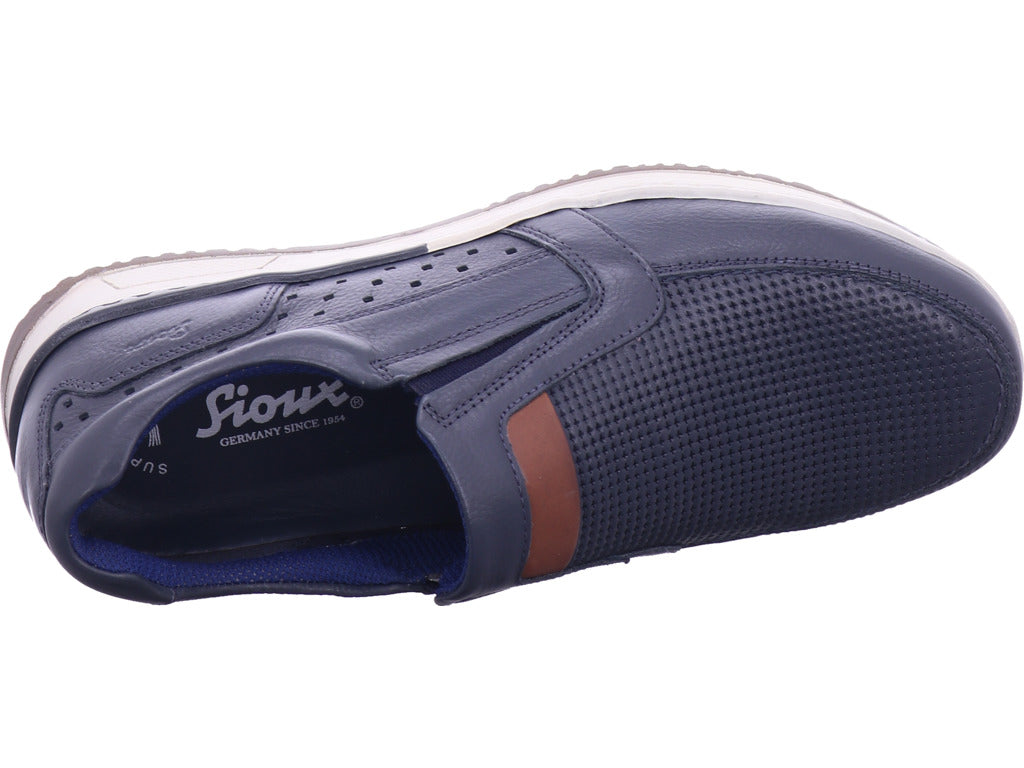 Sioux Herren Slipper  in blau