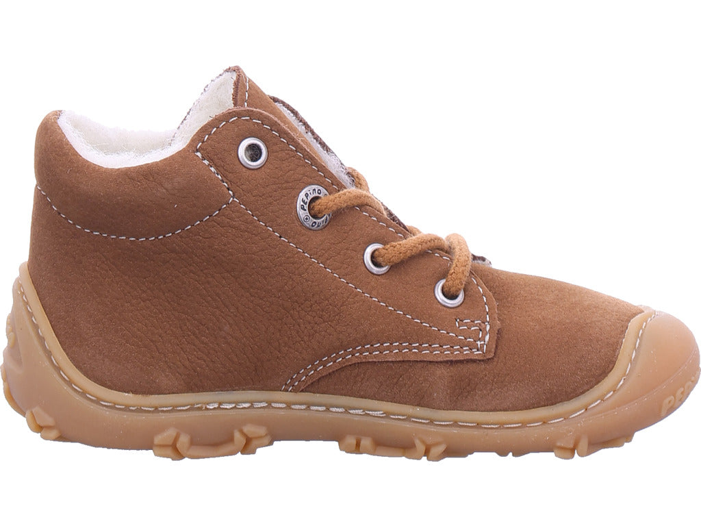 Chlapecké kotníkové boty Ricosta v hnědé barvě