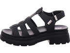 XTI Damen Sandalette  in schwarz