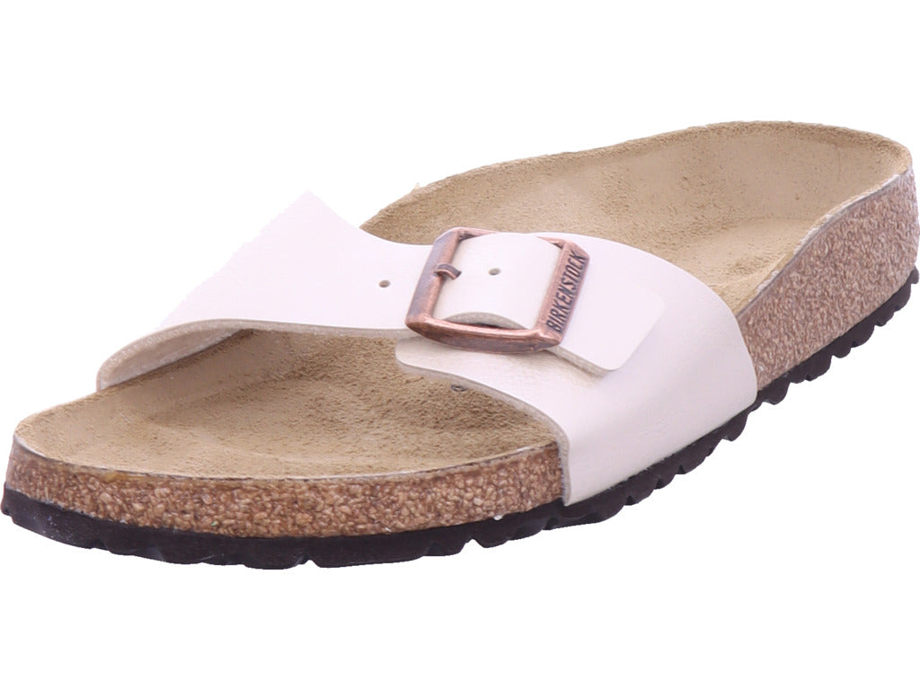 Birkenstock Madrid Birko Flor Mule in white