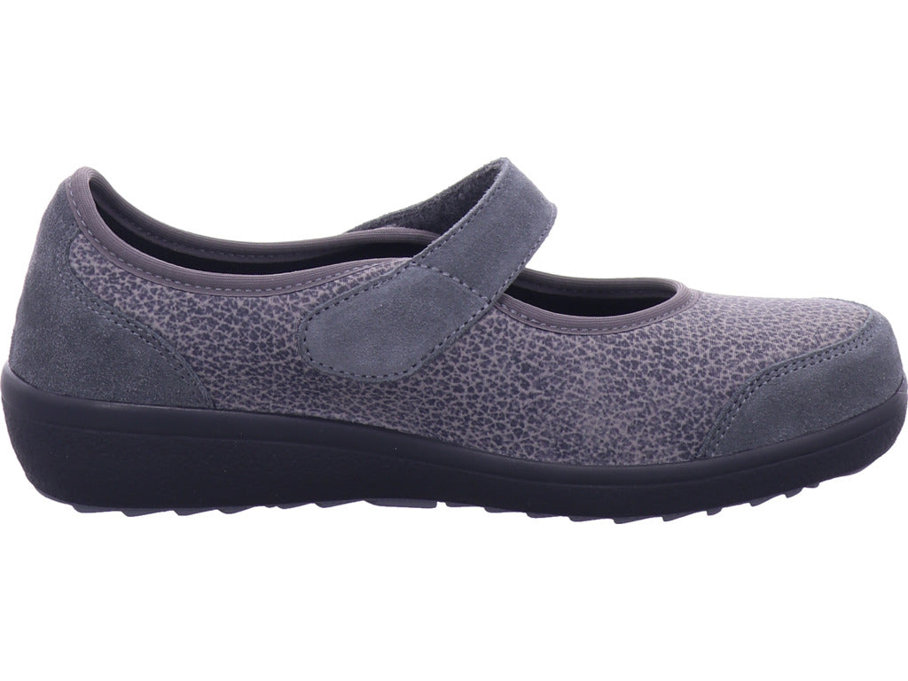 Varomed Damen Ballerina Sevilla Grau in grau