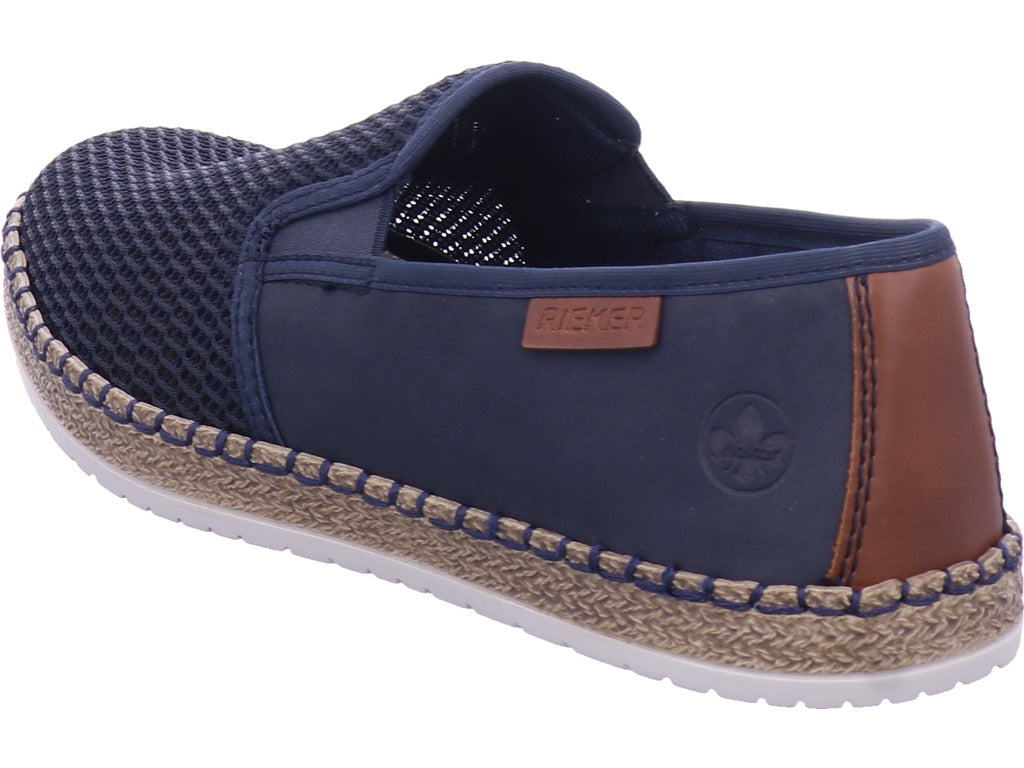 Rieker Herren Slipper  in blau