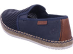 Rieker Herren Slipper  in blau