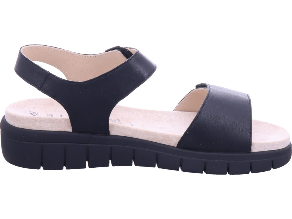 Caprice Damen Sandale  in schwarz