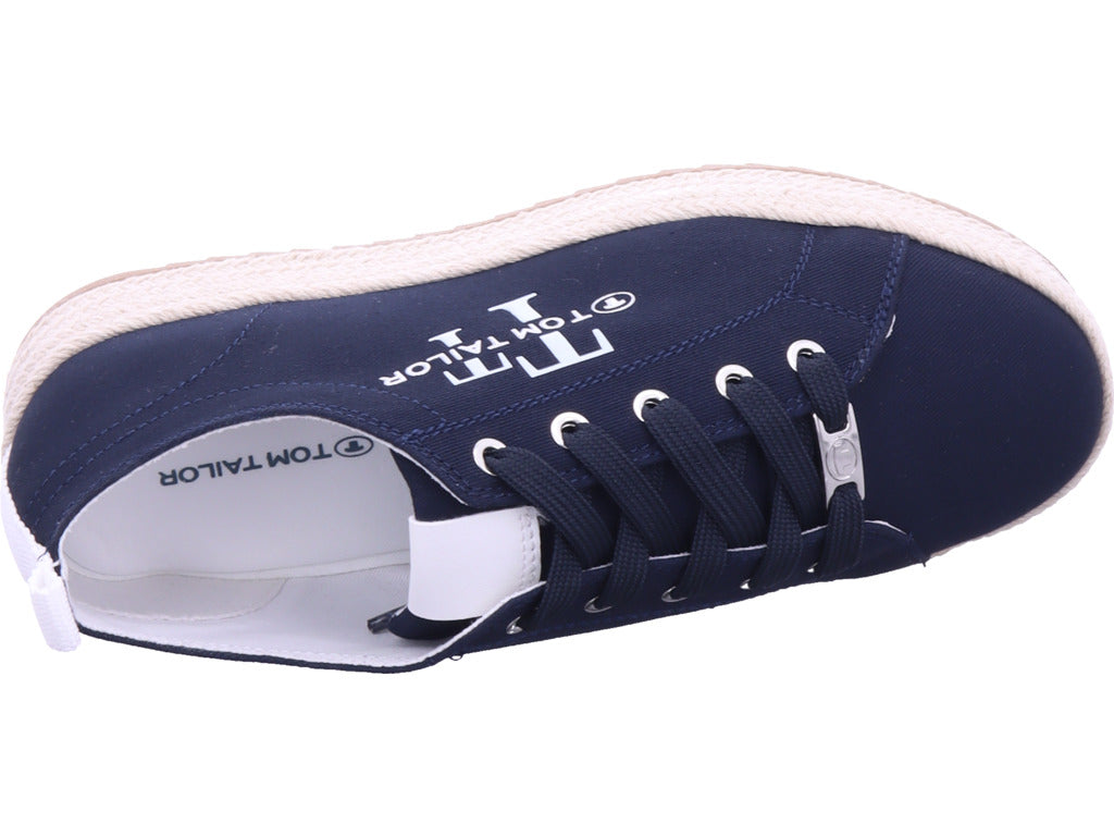 Tom Tailor Damen Textilschuh  in blau