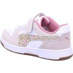 Puma Mädchen Sneaker Rebound V6 Lo W in beige