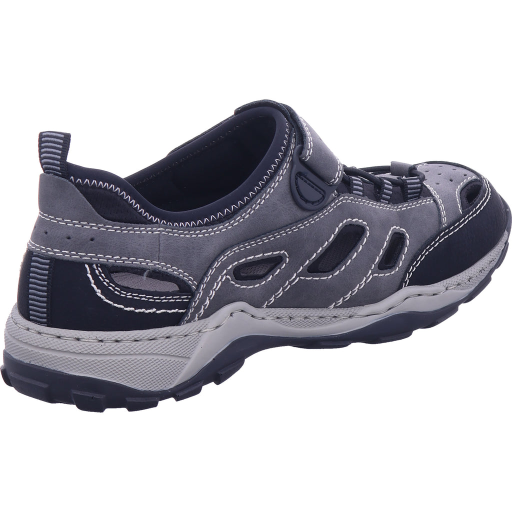 Rieker Herren Sandale  in grau