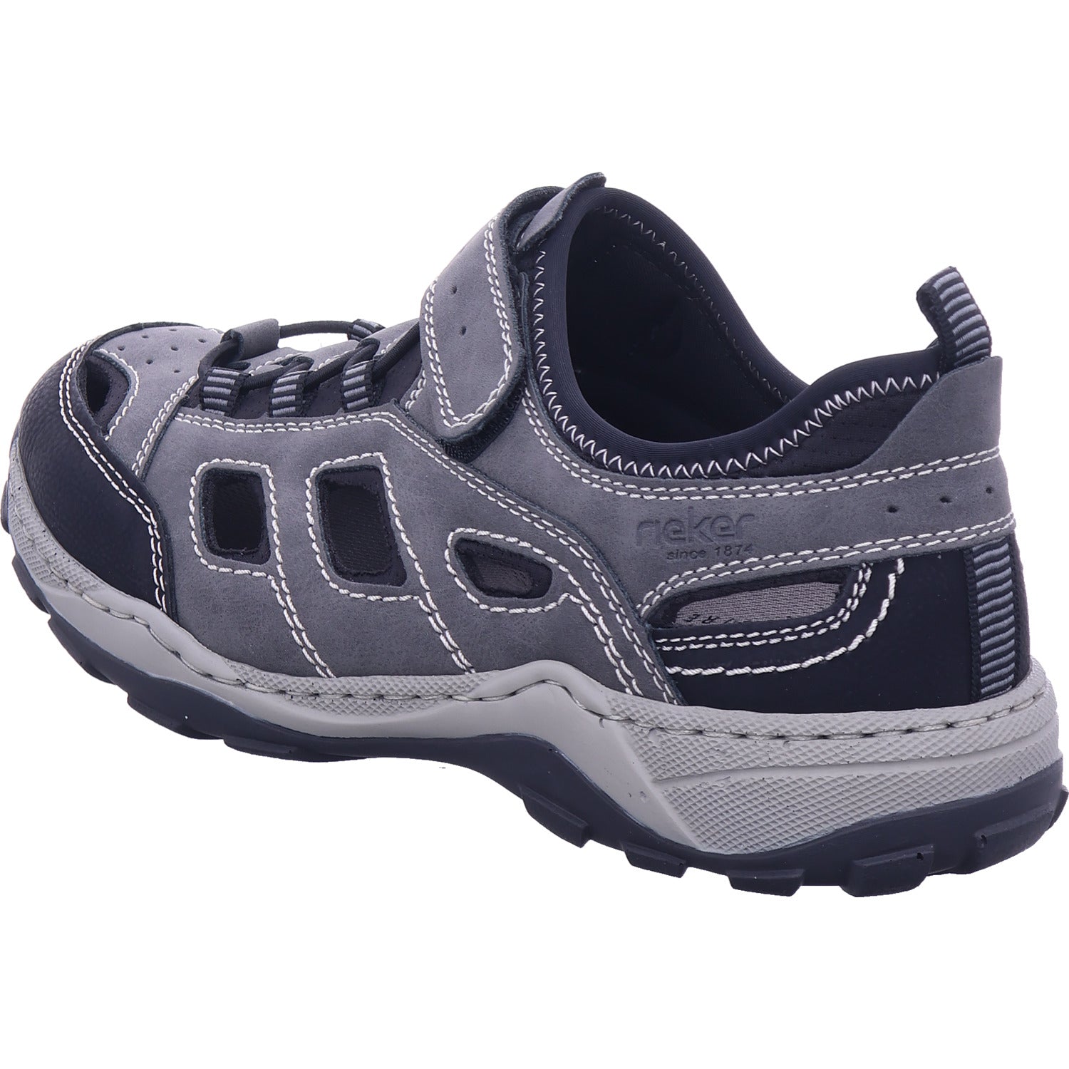 Rieker Herren Sandalette  in grau
