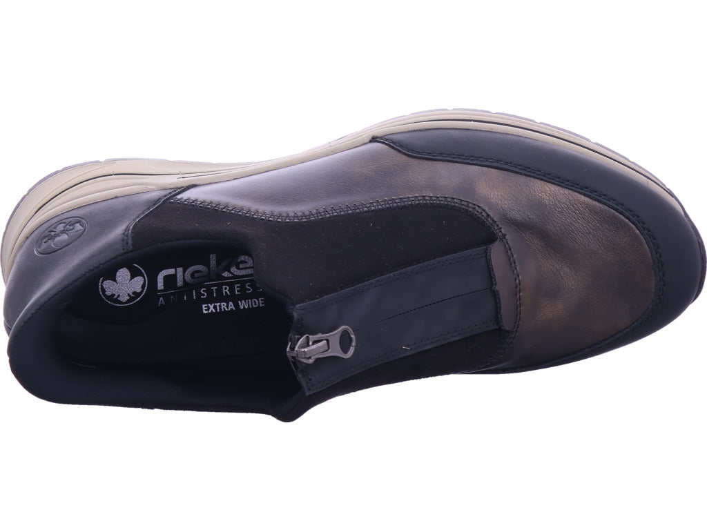 Rieker Damen Slipper Hwk Damen Halbschuhe in braun
