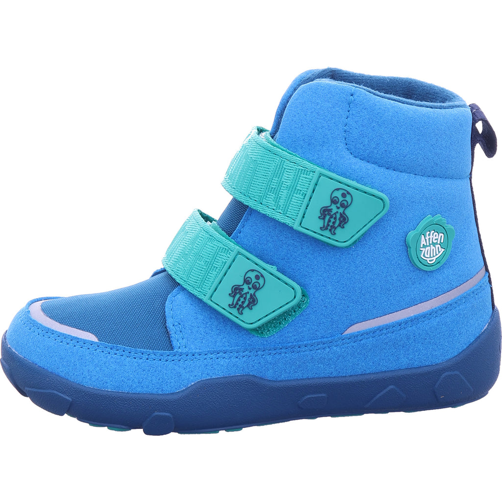Affenzahn  Moonboots Oktopus in blau