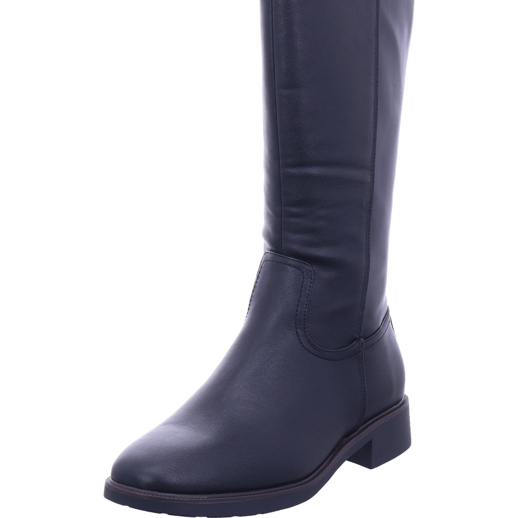 Jana Damen Stiefel  in schwarz