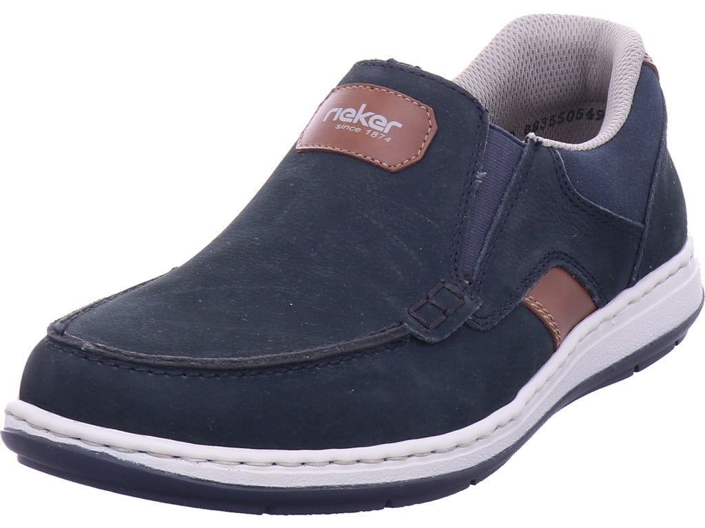 Rieker Men's Slippers Fsk Men's Low Shoes in blue