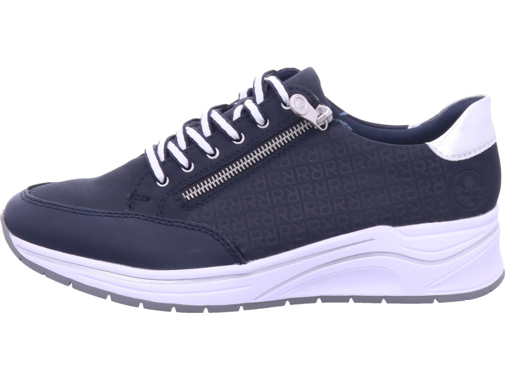 Rieker Women's Sneakers Fsk Women's Low Shoes in blue