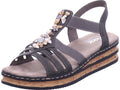 Rieker Damen Sandalette  in grau