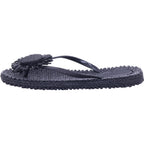 Ilse Jacobsen Damen Pantolette  in schwarz