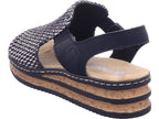 Rieker Women's Sandal Fsk Women's Sandals in black