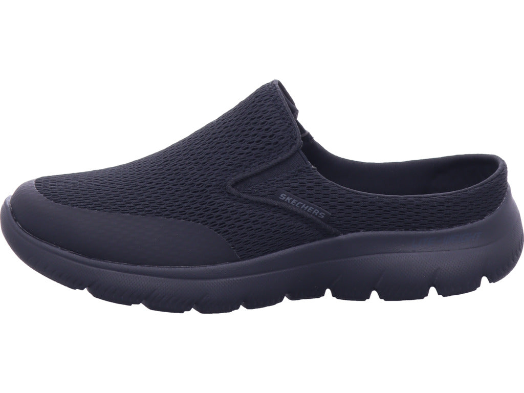 SKECHERS pánské nazouváky v černé barvě
