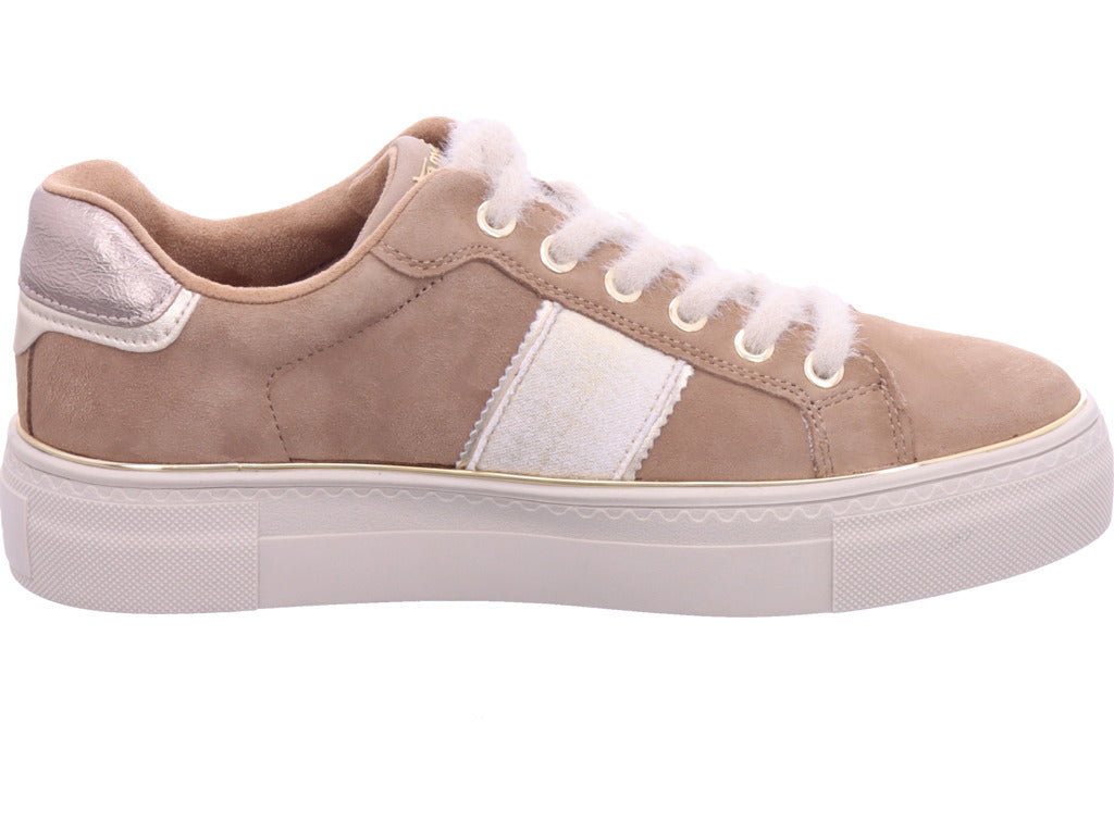 Tamaris women's sneaker M2372442 in beige