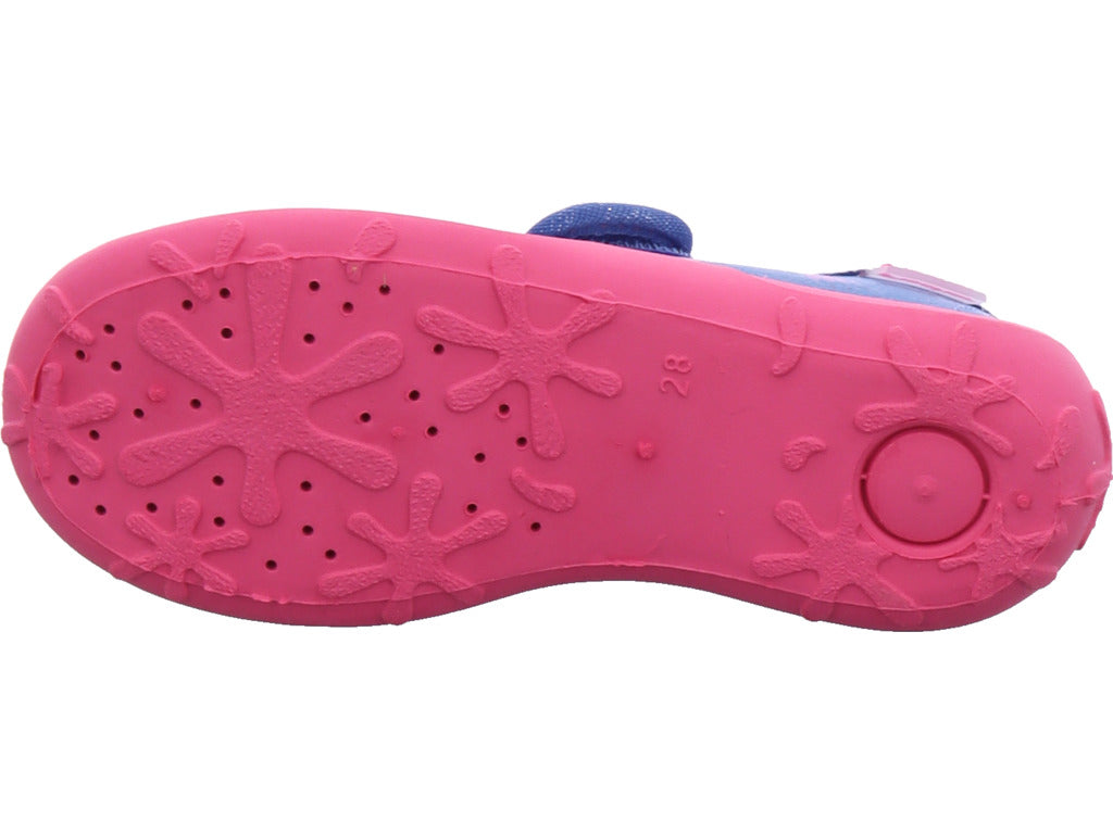 Fischer Girls' Slipper in blue