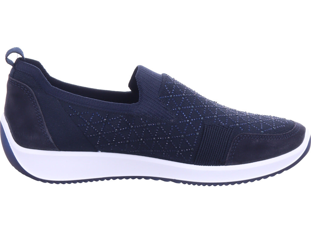 Ara Damen Slipper Lissabon in blau